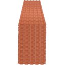 Ver imagem 1 de Kit com 30 Telha PVC Plan Cerâmica 2,42 Metros X 88cm com 6 Ondas Terracota - P3010021 - Afort
