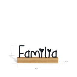 Escultura de Mesa Família Preto - 4