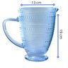 Jarra de Vidro Azul Pérola para Água ou Suco 1370 Ml - 2