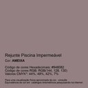 Ver imagem 2 de Rejunte Piscina Impermeável Cor Ameixa 1kg