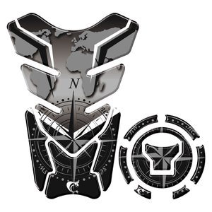 Kit Protetor de Tanque e Bocal Moto Honda Acima 2018 Bússola