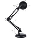 Ver imagem 3 de Luminaria Robo Articulada de Mesa com Base Garra Computador Home Office