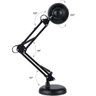 Luminaria Robo Articulada de Mesa com Base Garra Computador Home Office - 3