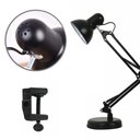 Ver imagem 2 de Luminaria Robo Articulada de Mesa com Base Garra Computador Home Office