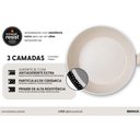 Ver imagem 3 de Jogo Panelas 6 Peças Fundo de Indução Antiaderente Ceramic Life Sirius Brinox