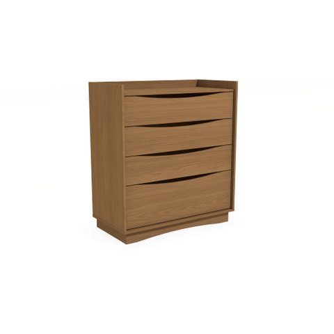 Cômoda 4 Gavetas Kappesberg M260 Cor Canela
