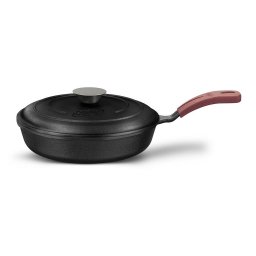 Conjunto de Panelas de Ferro Fundido com Frigideira 4 Pçs com Tampa de Ferro Mta 8419 - 2