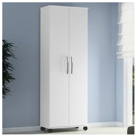 Armário Multiuso Napoles Lavanderia 02 Portas Branco