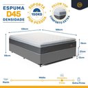 Ver imagem 4 de Cama Box + Colchão de Espuma D45 Pillow Top Fort Comfort Casal 138 cm