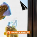 Ver mais imagens de Pelicula Adesivo Eletrostatica Vidro Blackout Preto e Branco