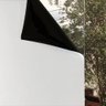 Pelicula Adesivo Eletrostatica Vidro Blackout Preto e Branco - 1