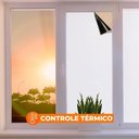 Ver imagem 7 de Pelicula Adesivo Eletrostatica Vidro Blackout Preto e Branco