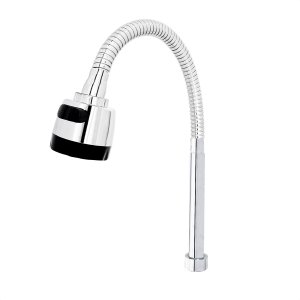 Tubo Flexível Inox P/ Cozinha Arejador Gourmet Preto/cromado