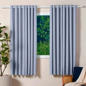 Cortina Blackout Bella Janela Titanium 100% Pvc 2,60m X 1,70m Celeste