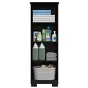 Ver imagem 4 de Armario para Lavanderia Multiuso 2 Portas 126x51 cm Mini Preto Rudk