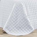 Ver imagem 2 de Cobre Leito Queen Montreal Algodão 150 Fios 3 Peças - Branco