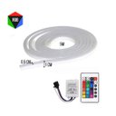 Ver imagem 2 de Fita de Silicone Led Neon Rgb 16 Cores 5m 12v com Controle