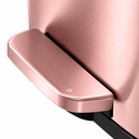 Ver imagem 3 de Lixeira Inox Retangular c/Pedal 30L. Escovado Mood - Rose Gold