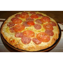 Forma de Pizza em Pedra Sabão sem Alças e com Aro de 40 Cm - 3