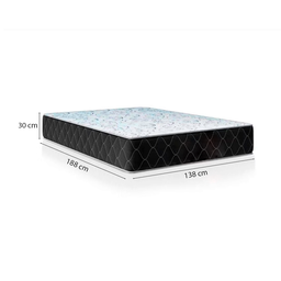 Cama Baú Casal 138 Bipartido Tecido Sintético Branco com Colchão Marrocos - Poliéster - Espuma D33 3 - 2