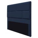 Ver imagem 4 de Cabeceira Queen Brick P02 160 cm para cama Box Suede - Doce Sonho Móveis CABECEIRA QUEEN CABECEIRA E
