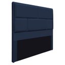 Ver imagem 1 de Cabeceira Queen Brick P02 160 cm para cama Box Suede - Doce Sonho Móveis CABECEIRA QUEEN CABECEIRA E