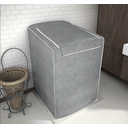 Ver imagem 2 de Capa Máquina Lavar Roupas Ziper 12 13 14 15 Kg Brastemp Electrolux Consul Cinza/g
