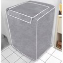 Ver imagem 4 de Capa Máquina Lavar Roupas Ziper 12 13 14 15 Kg Brastemp Electrolux Consul Cinza/g