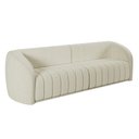 Ver imagem 2 de Sofá Decorativo Sala de Estar 292cm Adam 4 Lugares Boucle Off White G45 - Gran Belo Sofá Adam