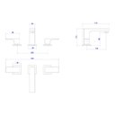 Ver imagem 3 de Misturador de Mesa Bica Baixa para Lavatório Cromado Deca Cod: 1875.c90