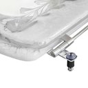 Ver imagem 3 de Tampa de Vaso Poliéster Decorada Borboletas Aspen Branco para Louça Deca