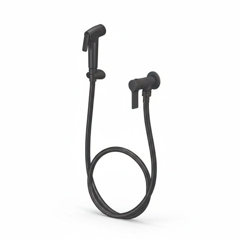 Ducha Higiênica Atria 1/4 de Volta 27151 Meber - Preto