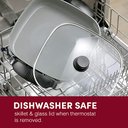 Ver imagem 7 de Elite Gourmet Eg2212 Frigideira Elétrica 7,5qt Antiaderente Cerâmica Preto