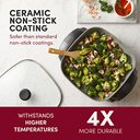 Ver imagem 4 de Elite Gourmet Eg2212 Frigideira Elétrica 7,5qt Antiaderente Cerâmica Preto