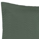 Ver imagem 2 de Kit Portas Travesseiros Gold Percal 200 Fios Algodão 50cm X 70cm 2 Peças - Verde Militar
