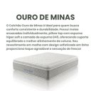 Ver imagem 5 de Colchominas Colchão Ouro de Minas King Molas Ensacadas Hiper Soft 193x203cm