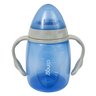 Copo de Treinamento Infantil Com Alça e Bico de Silicone 220ml Para Bebê +8 Meses Azul Clingo - 1