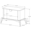 Ver imagem 5 de Mesa de Cabeceira Mesa de Cabeceira Quarto Casal Solteiro Buriti MDF Design Moderno