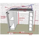 Ver imagem 2 de Bar Bancada Bandeja Espelhada Para Cervejeira adega frigobar Vinho