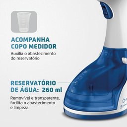 Passadeira a Vapor Mondial Portátil Fast Steam Vp-09 220v - 3