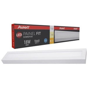 Painel Fit Sobrepor 18W Bivolt Avant