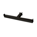 Ver imagem 1 de Porta Papel Higiênico de Parede Duplo para Banheiro 27cm Linha Larissa Black Matte