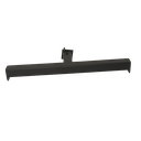 Ver imagem 2 de Porta Papel Higiênico de Parede Duplo para Banheiro 27cm Linha Larissa Black Matte