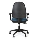 Ver imagem 4 de Cadeira de Escritório Marelli Active 705 Azul Turquesa com Estrutura Preta