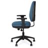 Cadeira de Escritório Marelli Active 705 Azul Turquesa com Estrutura Preta - 3