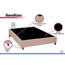 Ver mais imagens de Cama Box Crc Queen +Colchão Ortopédico D45 Shelby Hellen 158