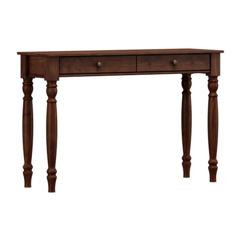 Aparador Decorativo 2 Gavetas Madeira Maciça Garnet Café G74 - Gran Belo