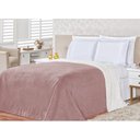 Ver imagem 1 de Cobertor Alaska Tecido Sherpa Casal King 1 Peça:rose