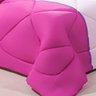 Enxoval Edredom + Jogo de Cama Queen Aconchego Premium 06 Peças Pink- Rosa Bebe - 3