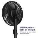 Ver imagem 4 de Ventilador de Coluna 40cm 6 Pás Duoforce Air Efs40 Electrolux